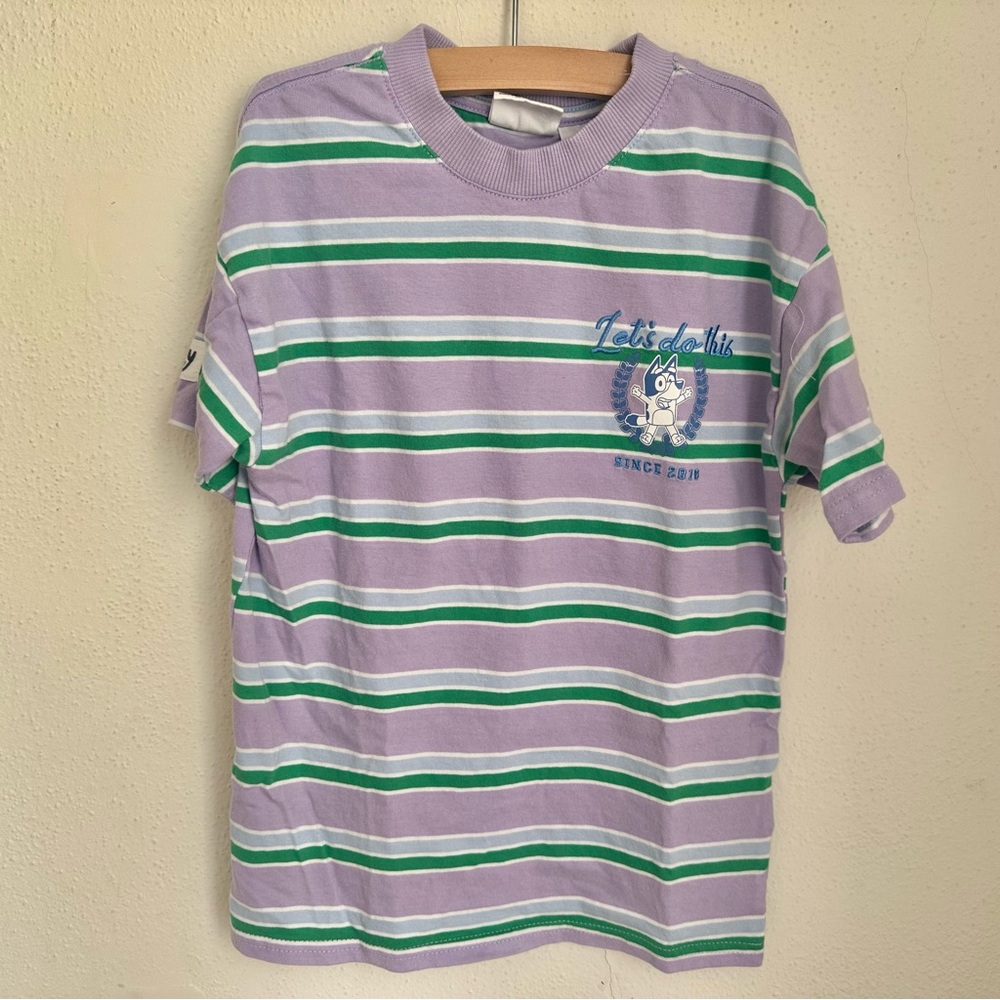 $5/add on - Cotton On Bluey shirt